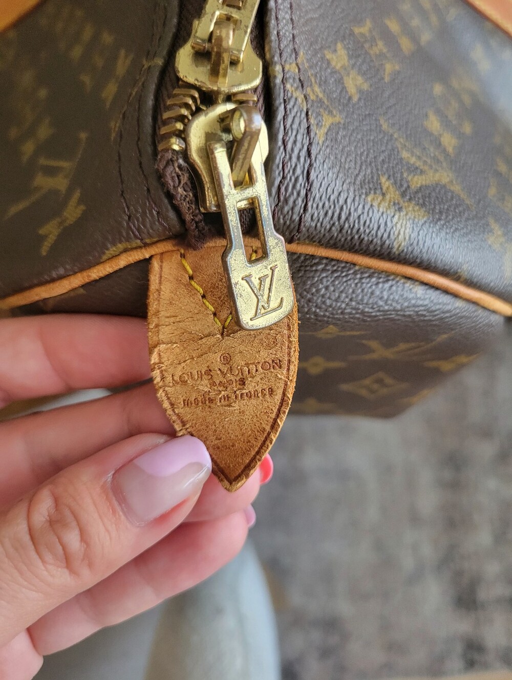 🍒 Louis Vuitton Monogram Speedy 45 - Picture 9 of 16
